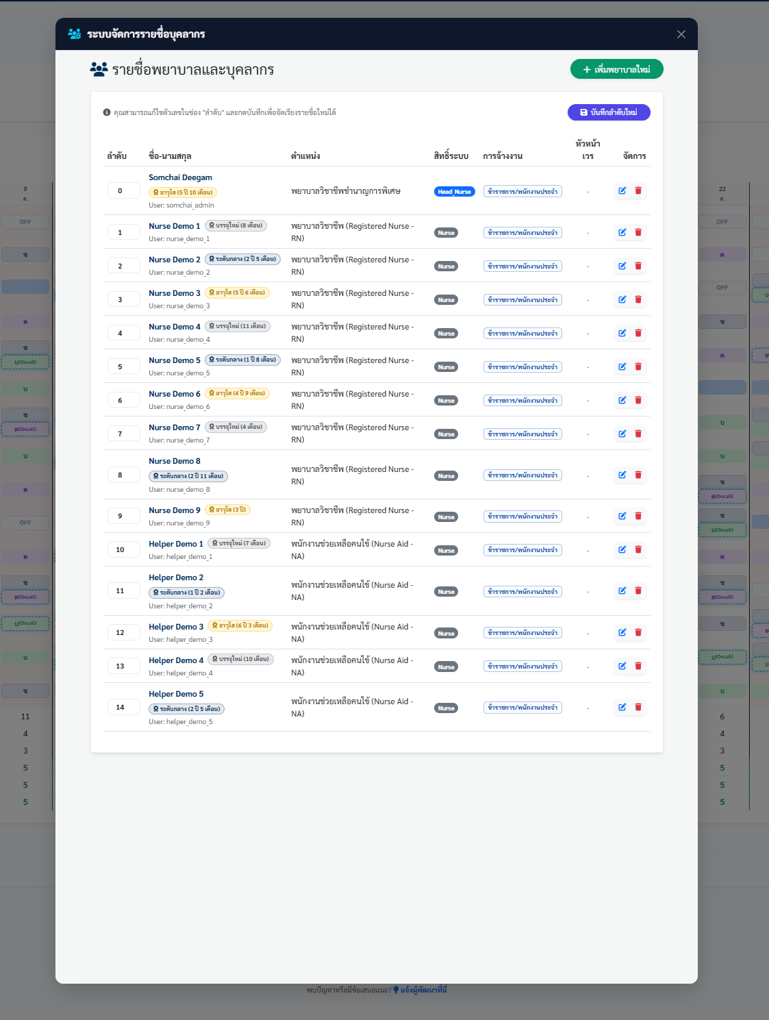 Staff Management Part 1 Light Mode